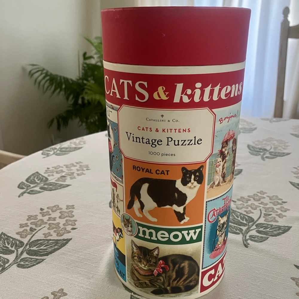 Cavallini & Co. Cats & Kittens Vintage Puzzle